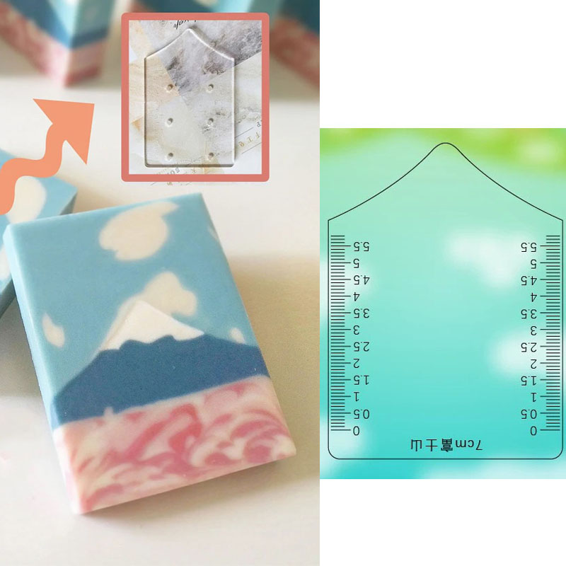 Soap Making Hobby - Raspador de patrón de ratón, suministros