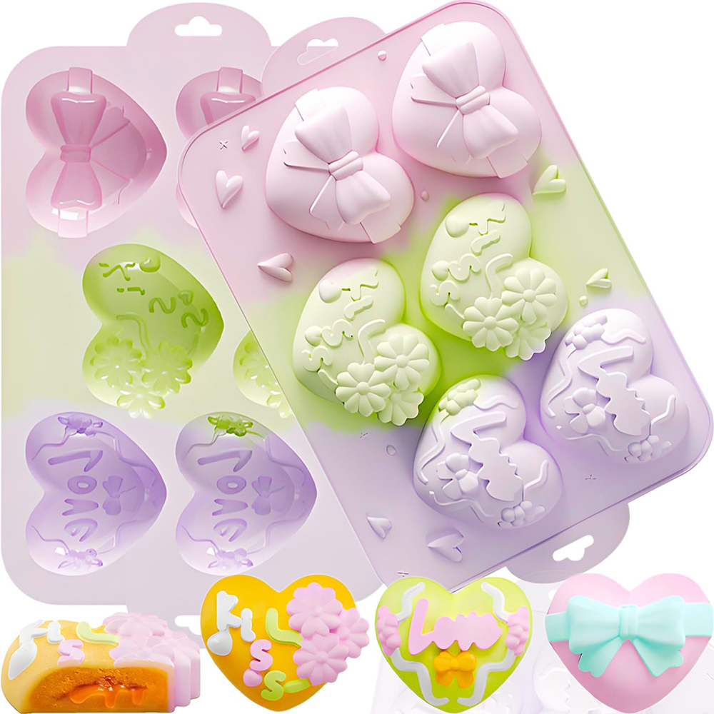 Natural Making Soap - Moldes de silicona con forma de