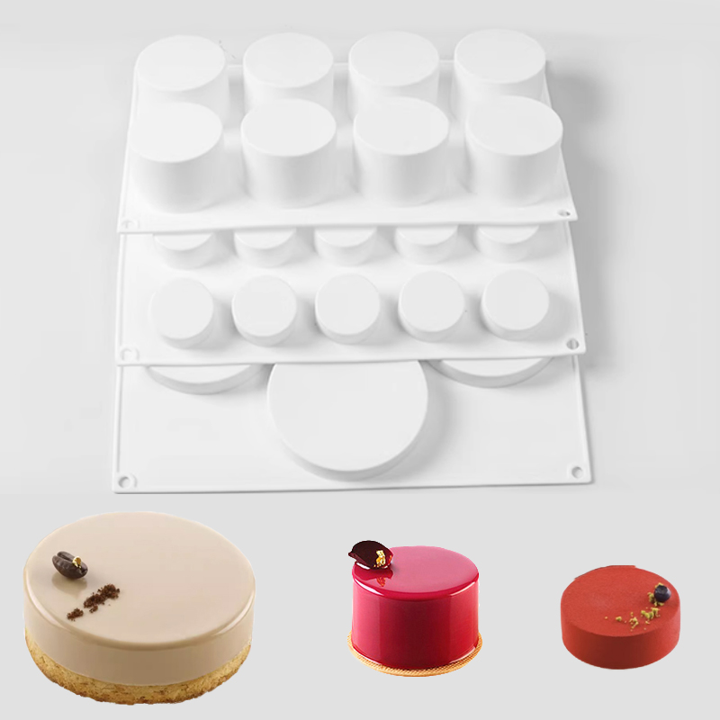 Soap Making Supplies - Molde cilíndrico para pastel de Mousse