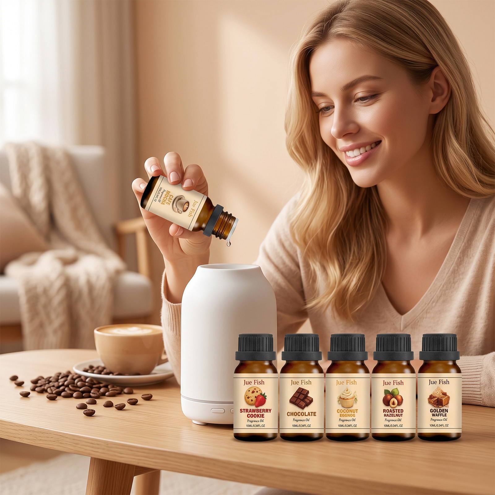 Soap Making Books - Juego de 6 aceites aromáticos perfumados