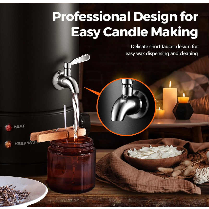 Olla eléctrica mejorada para d - Soap Making Pot reseña y precio