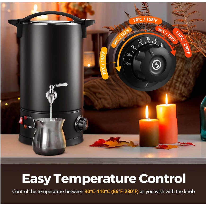 Olla eléctrica mejorada para d - Soap Making Pot reseña y precio