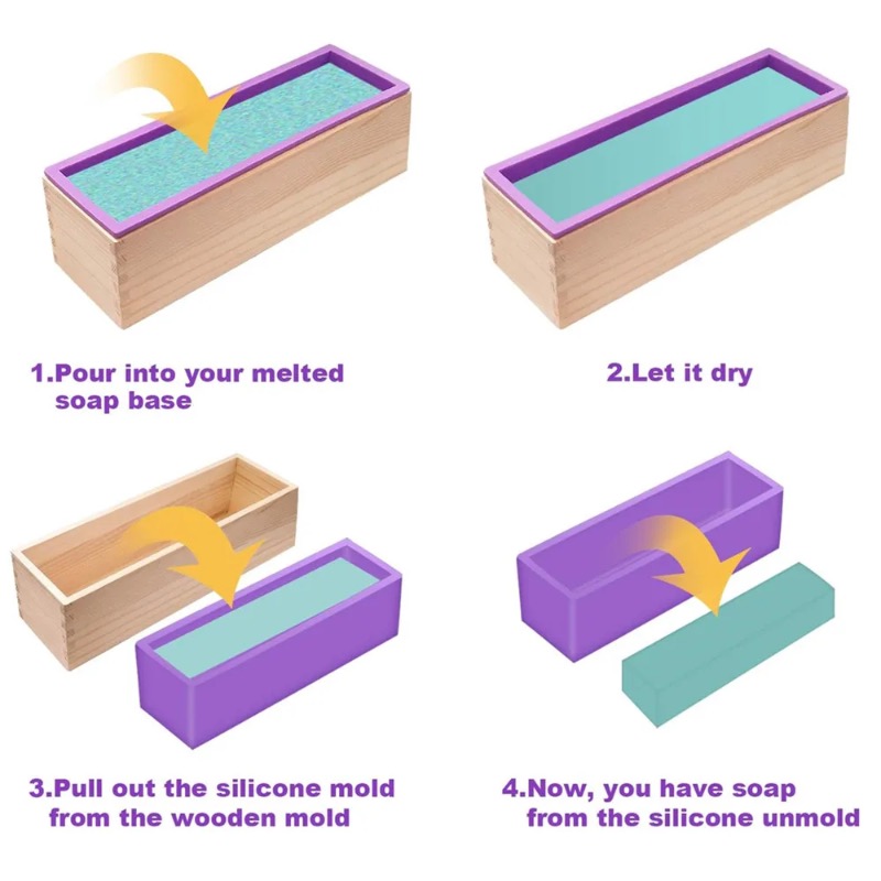Molde de Silicona Flexible par - Soap Making Books reseña y precio