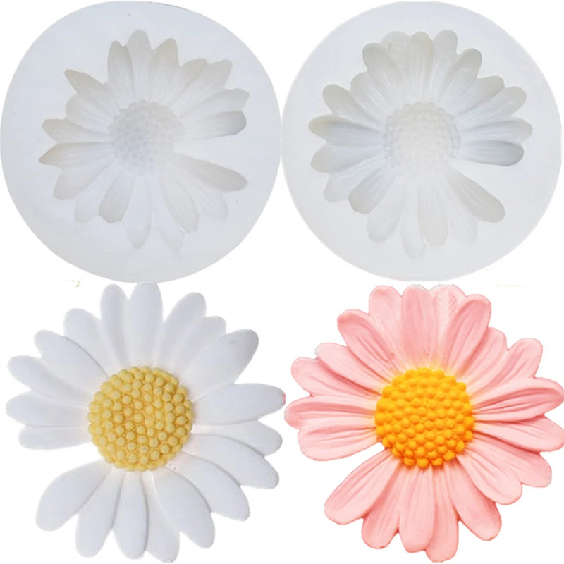 Molde 3D de margaritas y flore - Soap Making Supplies reseña y precio
