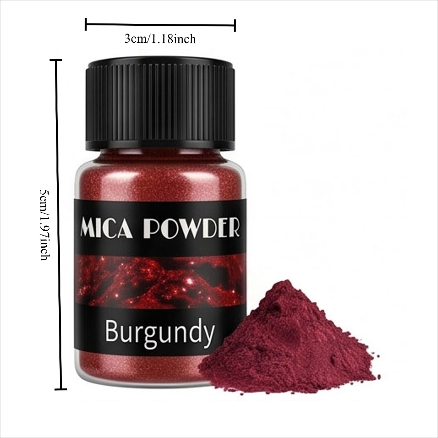 Polvo de Mica Borgoña para Fab - Soap Making Lye reseña y precio
