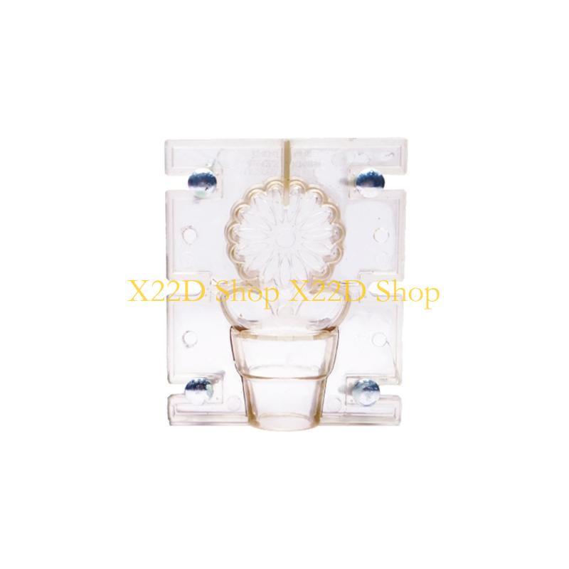 Molde vela flor X22D, molde pl - Soap Making Pot reseña y precio