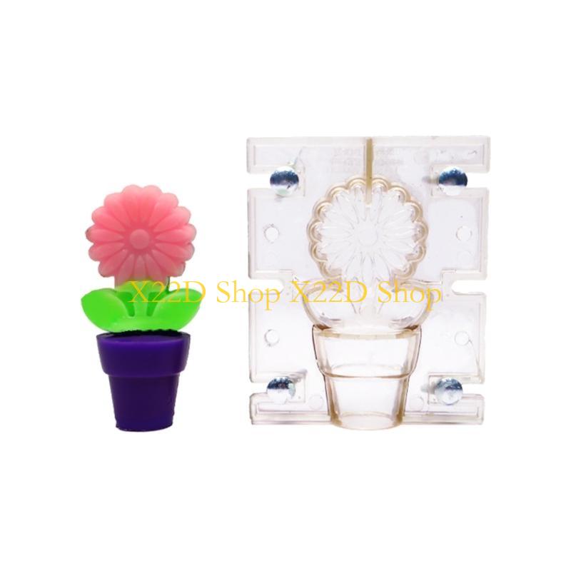 Molde vela flor X22D, molde pl - Soap Making Pot reseña y precio