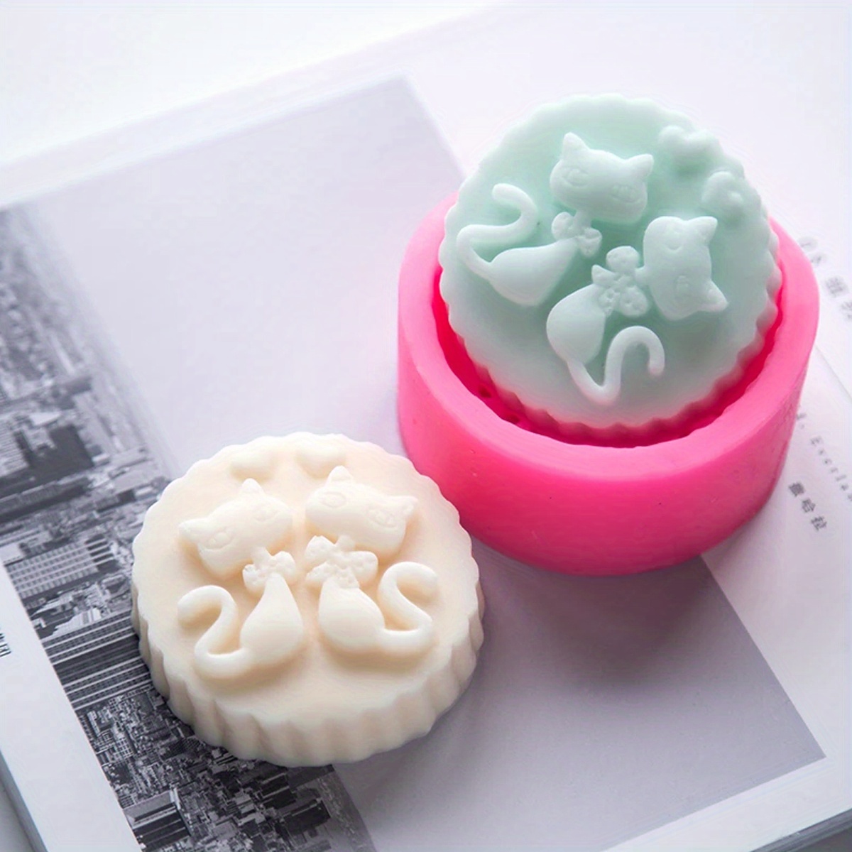 Molde de silicona para jabón c - Soap Making Lye reseña y precio