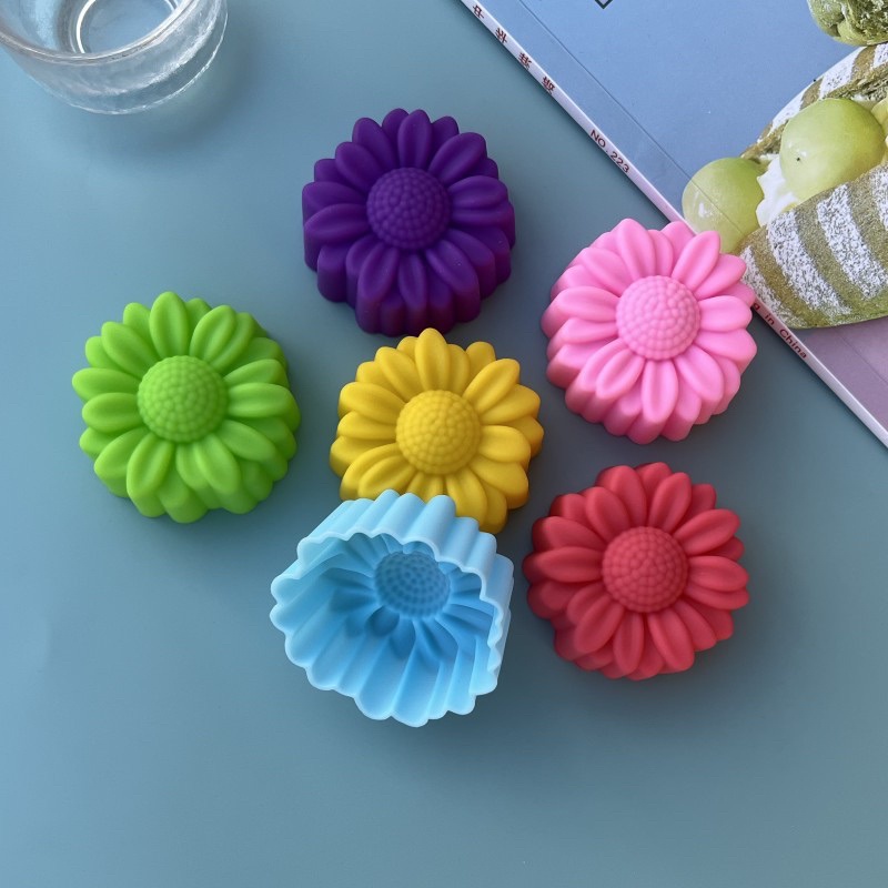 Juego de 6 moldes de silicona  - Natural Making Soap reseña y precio