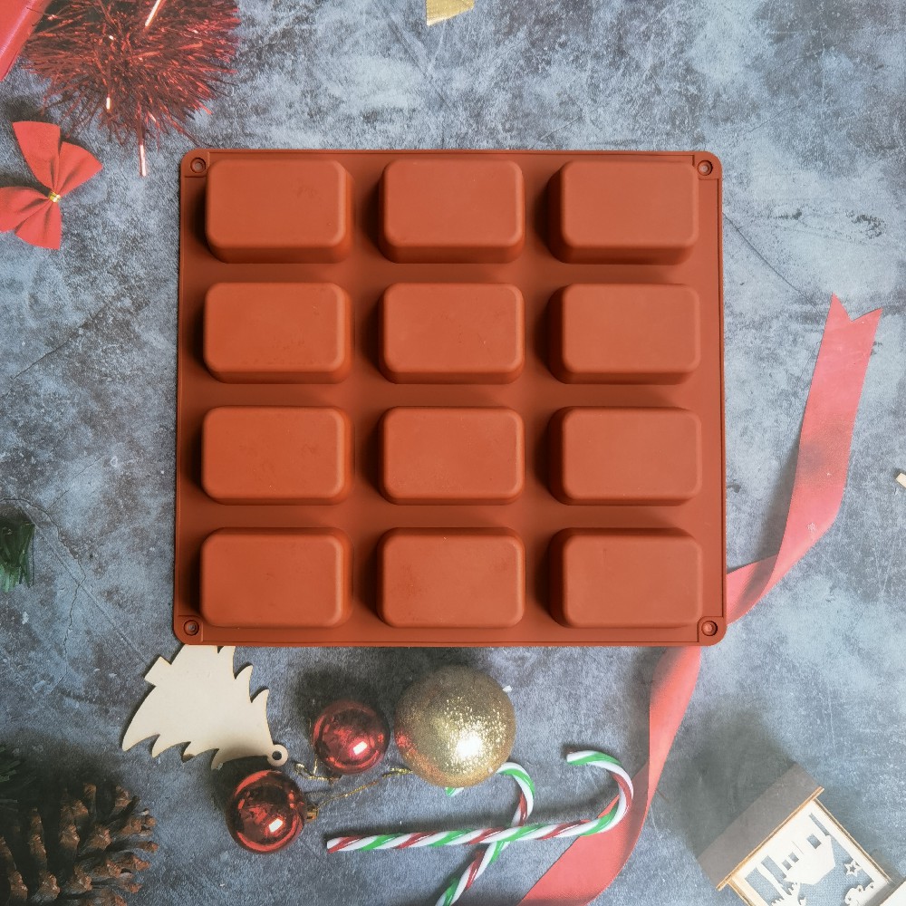 Molde cuadrado de silicona par - Soap Making Lye reseña y precio