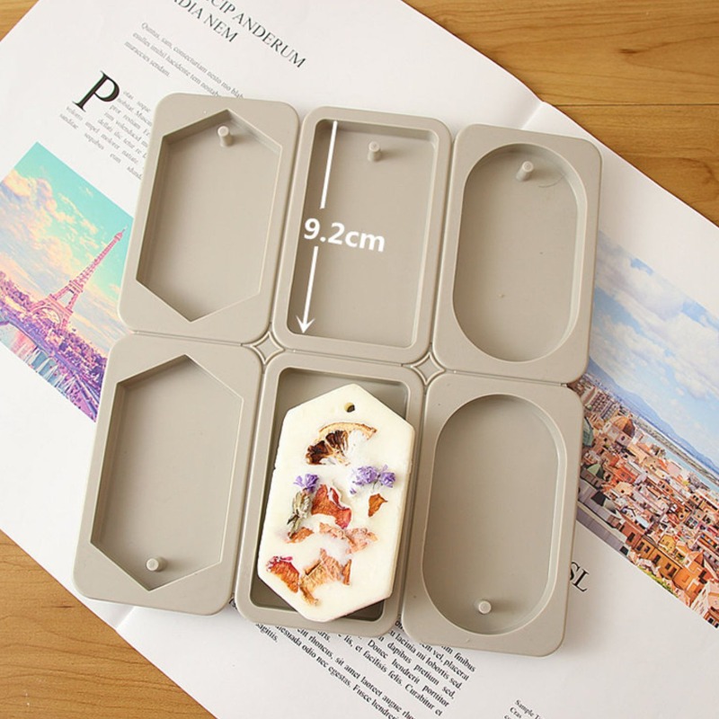 Molde de silicona DIY para jab - Soap Making Lye reseña y precio