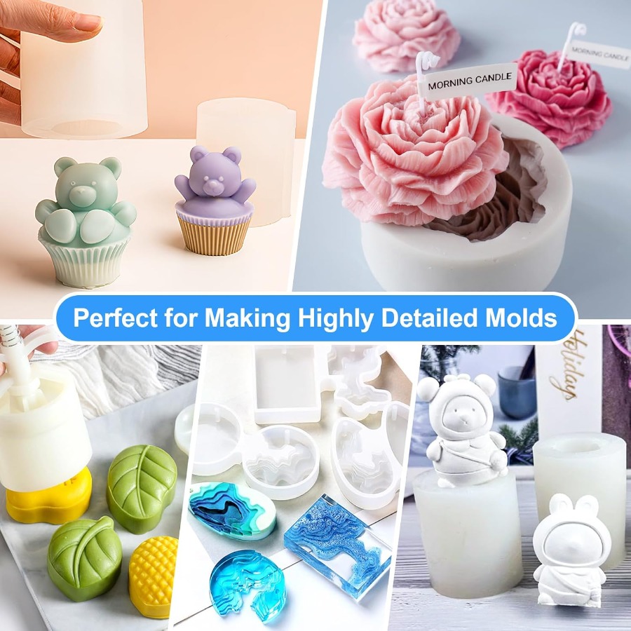 Kit para hacer moldes de silic - Natural Making Soap reseña y precio